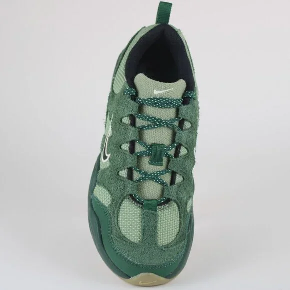 Nike Women's Tech Hera Lifestyle Shoes Oil Green - Picture 4 of 7